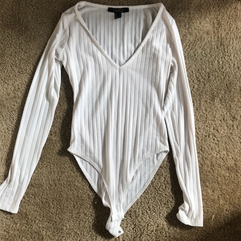 Forever 21 white bodysuit